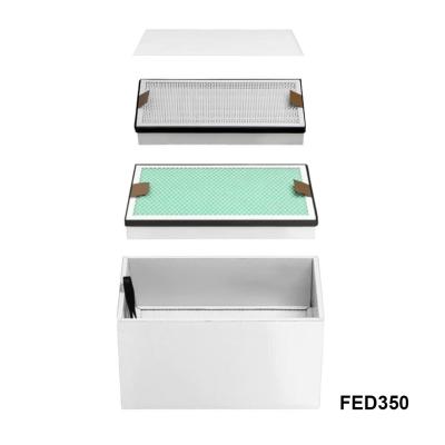 China 4 lagen vervangende filter voor FED350 laser rookzuiger schoonheidssalon Te koop