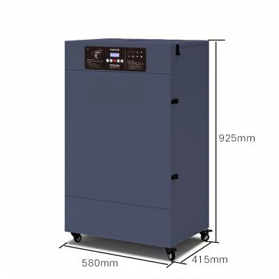 China Black FES600 Mobile Dust Extraction Unit , Portable Dust Collection Units With Alarm System for sale