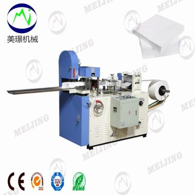 China Automatic soft drawing machine and napkin small enterprise tissue paper napkin production for sale for sale