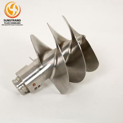 China SS316 Inducer High Speed Compressor Spare Parts Customized Hydraulics for sale