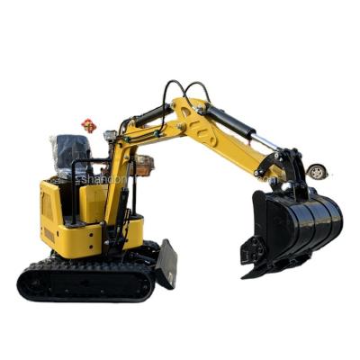 China Bagger price of new cheap mini excavator from building material stores 1T mini small garden machine electric micro bagger digging excavator for sale for sale