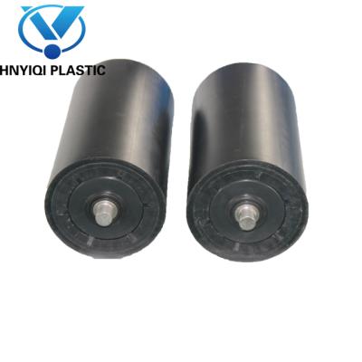 China Construction works HDPE UHMWPE Bearing Housing Ending Cup For Plastic Conveyor Waiting Roller for sale