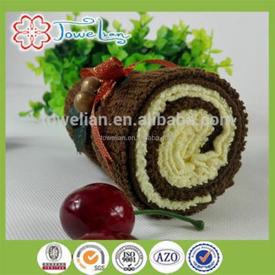 China Wholesale QUICK DRY Chocolate Cotton Gift Towel For Present Or Promotion for sale
