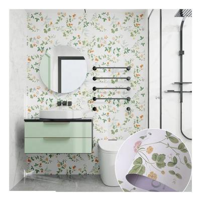 China Apartment Floral Peel and Stick Wallpaper Flower Contact Paper Vintage Removable Wallpaper for Home Renovation for sale