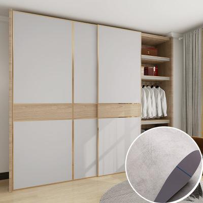 China OEM Waterproof And Fireproof Wallpaper White PVC Decor Wall Sticker for sale
