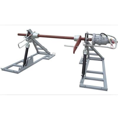 China Construction works Hydraulic Feeder Reel Stands, Wire Spool Holders. for sale