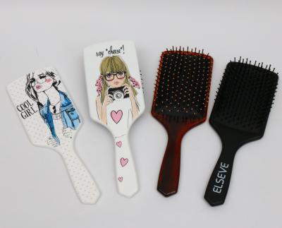 China Hot Sale Avon Promotion Compact Palette Brushes Latest New Fashionable Hair Design Personalized Comb Brush for sale