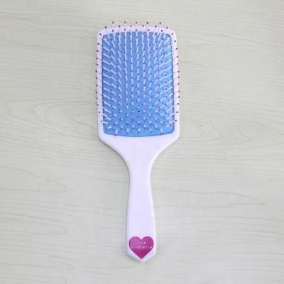 China 4g professional plastic gift wholesale loreal hair shampoo palette colorful antistatic brush for sale