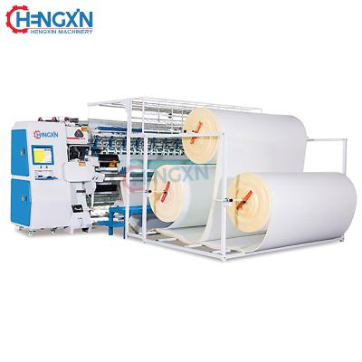 China Manufacturing Plant High Speed Computerized Chain Stitch Multi-meedle Mattress Quilting Machine HX-4W for sale