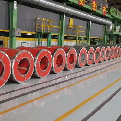 China Z41-Z60 Beschichtung 0,45 mm G90 Kaltgewalzte PPGI Farbbeschichtete vorgefärbte Spulen mit anpassbarer Länge zu verkaufen