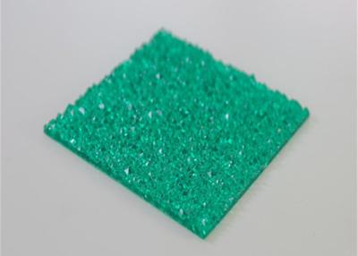 China Grün prägeartiges Polycarbonats-festes Blatt -Material 2mm - 12mm Stärke zu verkaufen
