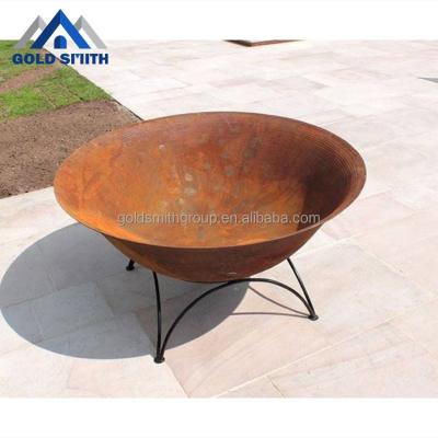 China Metal Stored Fire Pits - Wood Fire Pits - Steel Treatment Survivor - Fire Steel Pit Weathering for sale