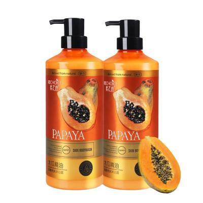 China Organic Bubble Private Label Body Wash Scrub Fruit Flavor Brightening Whitening Shower Gel for sale
