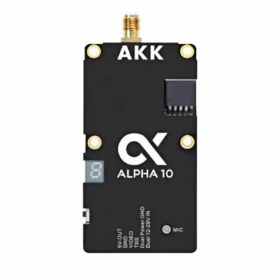 China AKK Alpha 10 10W Drone VTX 4.9G 5.8GHz 80CH 10W FPV Video Transmitter for sale