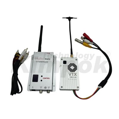 China 2.4G 10W UAV Video Transmitter and Receiver 2.4Ghz AV Sender High Power Transmission for Drone FPV VTX for sale