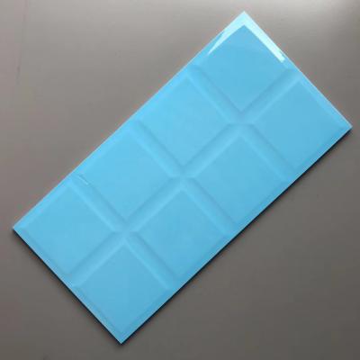 China STARTRADE Modern Blue Polished Bathroom Wall Tile 30x60 Ceramic Tiles for sale