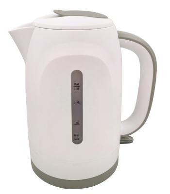 China 1.8L 360 Degree Rotating Base 360 Degree Rotating Plastic Kettle With Hidden Heating Element Best Selling For South America Market for sale