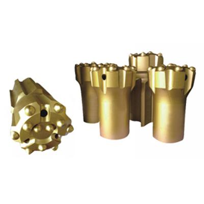China Construction works Tungsten Carbide Thread Drill Bit / Button Bit Suitable For Various Brands Drilling Rig for sale