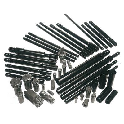 China Construction works A full range of extension drill rod/rock drill hollow steel rod drilling equipment for sale