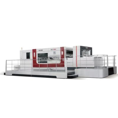 China High Speed Printing Shops Machine MWZ1650G Lead Edge Cassette / Bottom Feeder Automatic Suction Die Cutting Machine With Stripping Section for sale