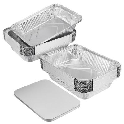 China Soems Aluminiumessenstablett der Aluminiumfolie-Mitnehmerbehälter-450ml zu verkaufen