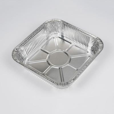 China OEM Aluminum Food Container / Pans Rectangular Embossed 9X13 Half Size for sale