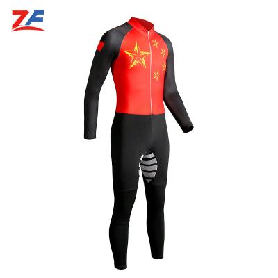 China High Quality Breathable Wholesale Custom Short Track Ice Skin Suit Speed Skating Skating Suit for sale