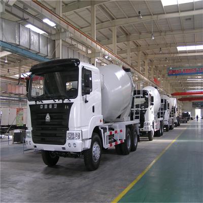 China Construction works New arrival famous brand SINOTRUK howo concrete mixer truck for sale for sale