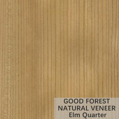 China La corona de madera natural de la chapa del OLMO cortó el grano para proporcionar servicio modificado para requisitos particulares en venta
