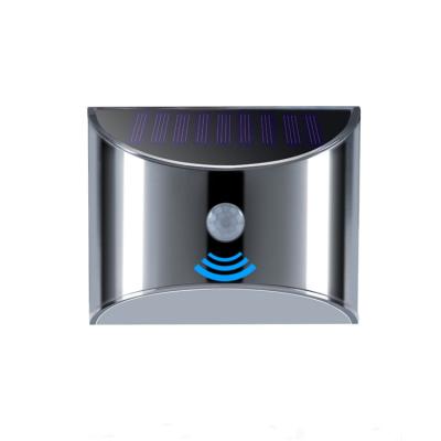 China Garden Outdoor Wall Mounted Light 4LED Solar Motion Sensor Wall Light - Natural Color Outdoor Wall Mounted Light for sale