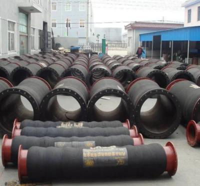 China NR/SBR oil sludge sucking pipe, fuel sludge discharging pipe, joint compensator, seal ring, drilling pipe for sale