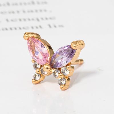 China JH Designs TRENDY Gemstone Women Big Drop Earrings Jewelry Manufacturer Gold Bridal Statement Earrings Real Gold Plated Earrings for sale