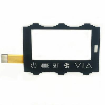 China LED Plastic Membrane PET Switch With EL Type Silk Screen Printing for sale