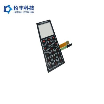 China 3.3V Driver Voltage Flexible Printed Circuit Membrane Switch with Polyester or Polycarbonate Material for sale