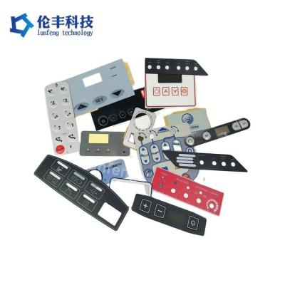 China Design de interruptor de membrana de plástico médico personalizado para eletrodomésticos à venda