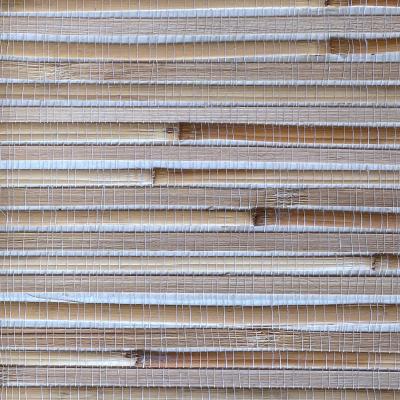 China Eco-friendly natural material tubular grasscloth natural material wallpaper for interior wall home decoration for sale