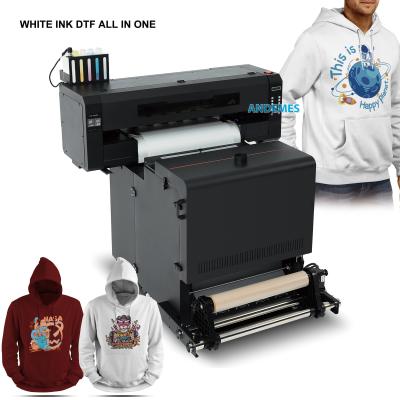 China Fabriek Direct to Sales A1 60cm DTF Printer 2 I3200 Koppen Direct to Film Digitale Printer Pet Film Inkjet DTF Printer Te koop