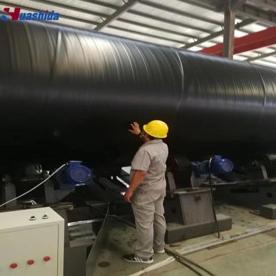 中国 3lPE FBE 鉄管の絶縁防腐塗装ライン 販売のため