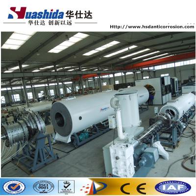 Cina Macchina di estrussione di tubi in HDPE per tubi preisolati in schiuma di poliuretano in vendita