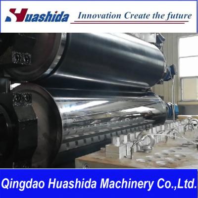 China PE/PP/PS/HIPS/ABS/PVC Automatic Plastic Sheet Board Extrusion Extruder Making Machine for sale