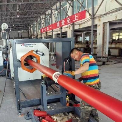 China Voorgeïsoleerde PEX/PE-RT-buizenmachine Te koop