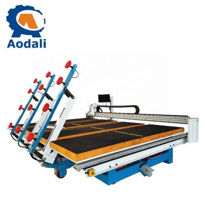 China Building Material Shops Aodali Full Automatic Fast Speed CNC Glass Cutting Machine for sale