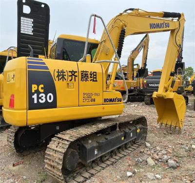 China Usato Escavadora 13ton used Japan made Komatsu Excavator PC130/ PC130-8/ PC130-7 Escavatore maquina 7.59m*2.49m*2.8 for sale