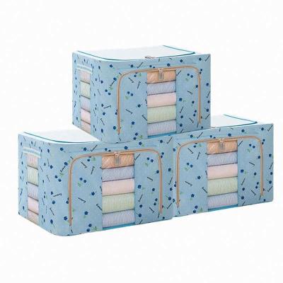 China Minimalist Multifunctional Foldable Tissue Cloth Organizer Packing Storage Box With Handle for sale