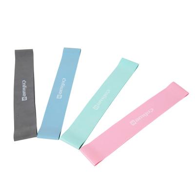 China Pull Up Help Latex Elastic Hip Booty Bands Loop Resistance Bands Set for sale