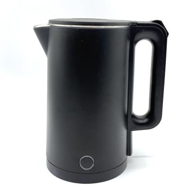 China 360 Degree Finish Plastic Full Body Sleek Design Electric Kettle Base 1.8L Matt Finish for sale