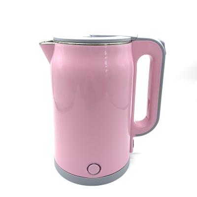 China 360 Degree Base Rotating Hotel Big Size Keep Warm Seamless Body Electric Kettle for sale