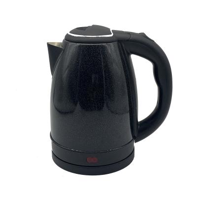 China 360 Rotating Base 1.8L Degree Black Stainless Steel Electric Kettle Best Lowest Liner Sale Price for sale