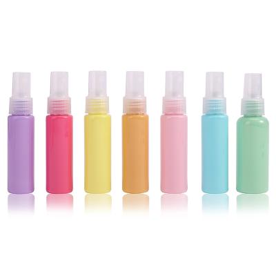 China Good PET 30ml, 50ml, 100ml, 120ml, 150ml, 200ml, 250ml, 500ml Amber White Transparent Plastic Spray Bottle Color Air Mist Spray Bottle for sale