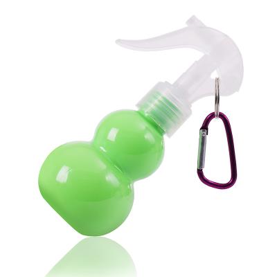 China New Personal Care Alcohol Spray Bottle 100ml Gourd Shape Chain Master Spray Bottle for sale